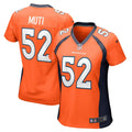 Women s Nike Netane Muti Orange Denver Broncos Game Player Jersey