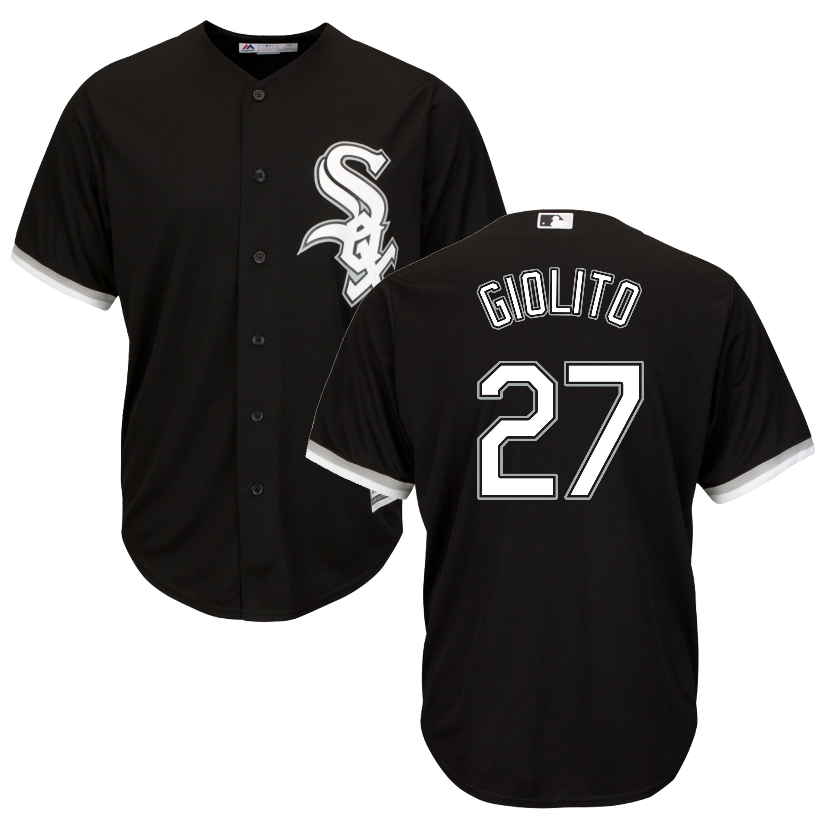 Lucas Giolito Chicago White Sox Black Alternate Replica Men's Jersey