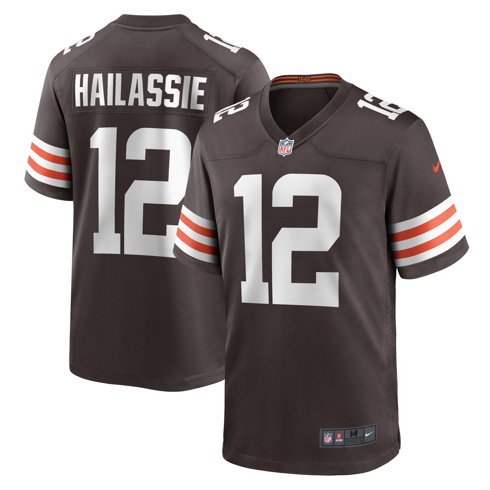 Kahlef Hailassie Cleveland Browns Nike Team Game Jersey    Brown