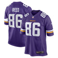 Jake Reed Minnesota Vikings Nike Retired Player Game Jersey   Purple