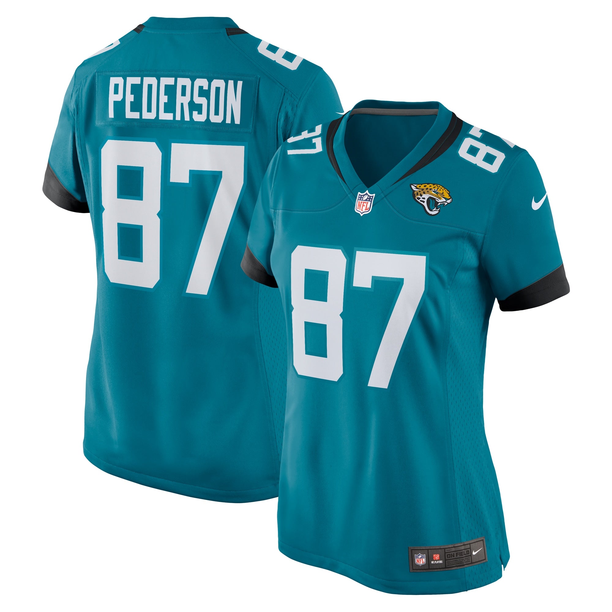 Josh Pederson Jacksonville Jaguars Nike Women s Team Game Jersey    Teal
