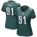 Women s Philadelphia Eagles Fletcher Cox Game Jersey Green
