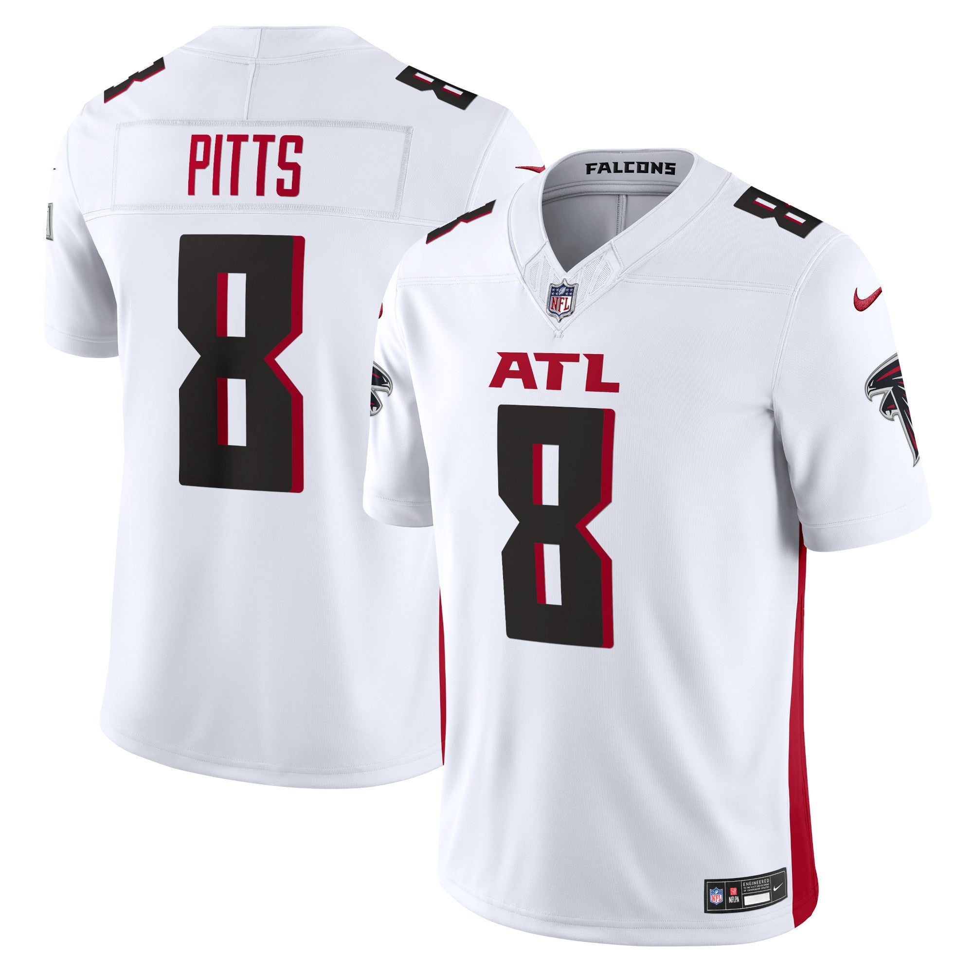Kyle Pitts Atlanta Falcons Nike Vapor F.U.S.E. Limited Jersey   White