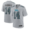 Sam Darnold Carolina Panthers Nike Atmosphere Fashion Game Jersey   Gray