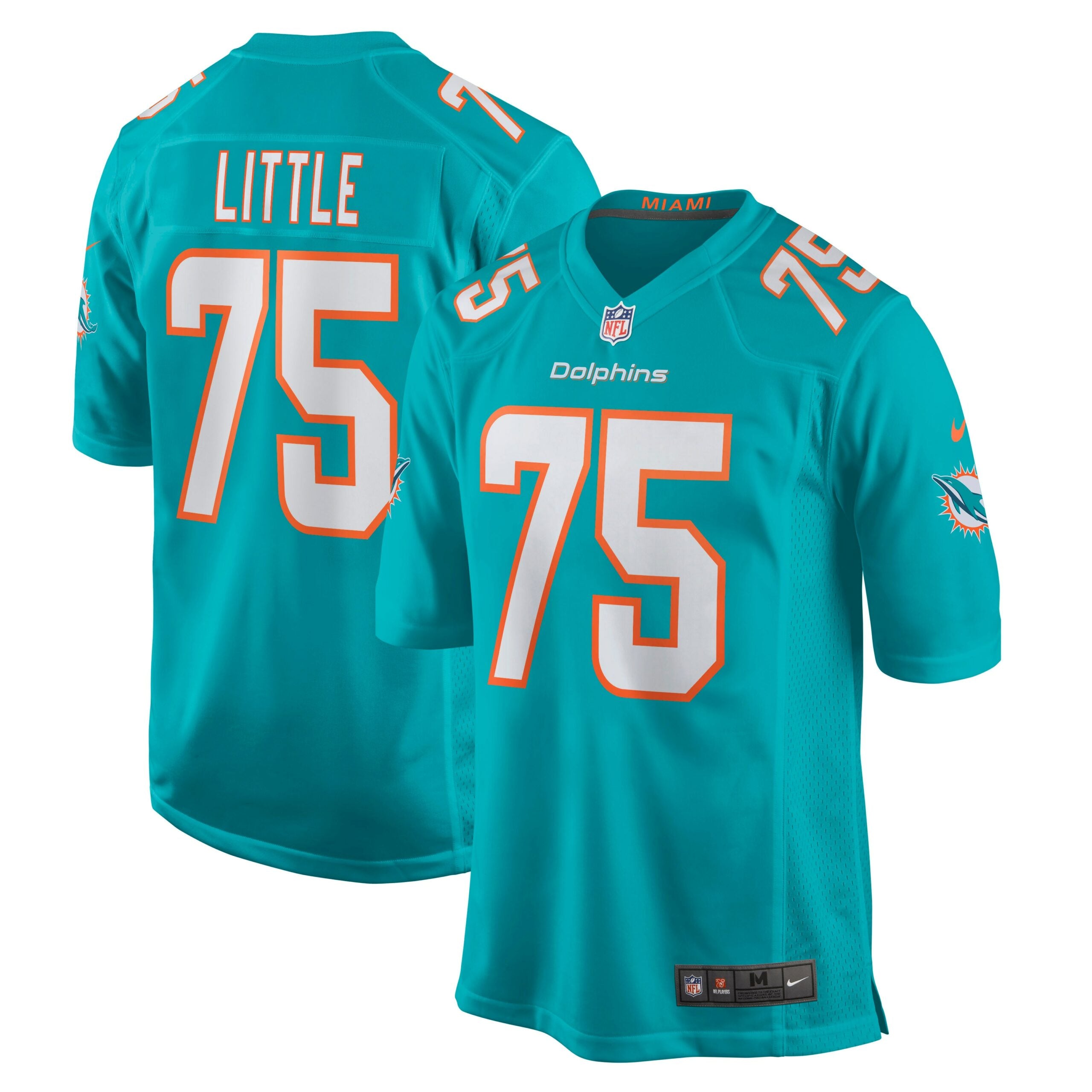 Greg Little Miami Dolphins Nike Game Jersey   Aqua