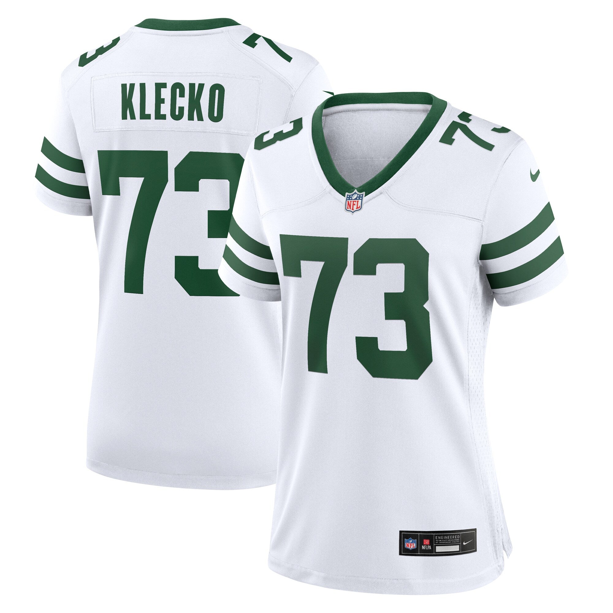 Joe Klecko New York Jets Nike Women s Legacy Retired Player Game Jersey   White