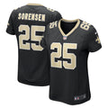 Men s Nike Daniel Sorensen Black New Orleans Saints Player Game Jersey