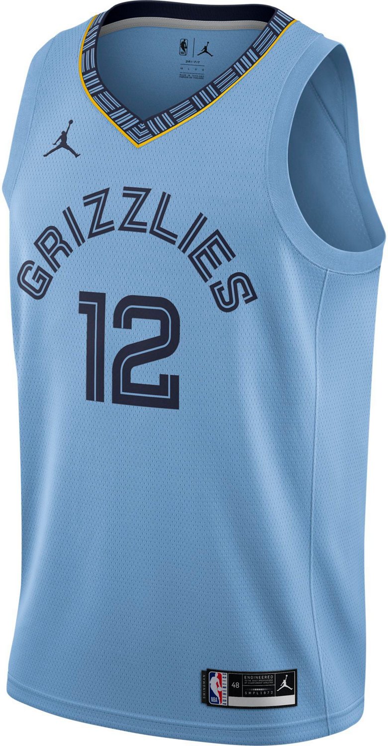 Jordans Men's Memphis Grizzlies Ja Morant 12 Statement Swingman Dri-FIT Jersey