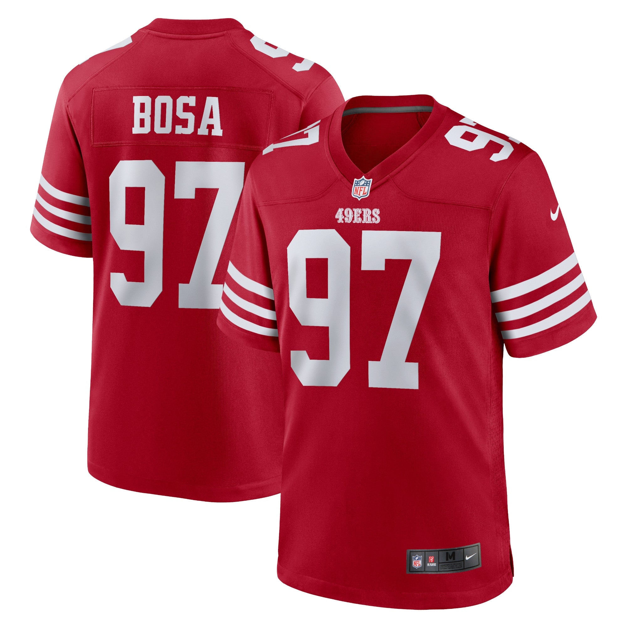 Nick Bosa San Francisco 49ers Nike Player Game Jersey   Scarlet