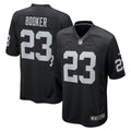 Devontae Booker Las Vegas Raiders Nike Team Game Jersey   Black