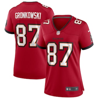 Women s Tampa Bay Buccaneers Rob Gronkowski Game Vapor Jersey Red