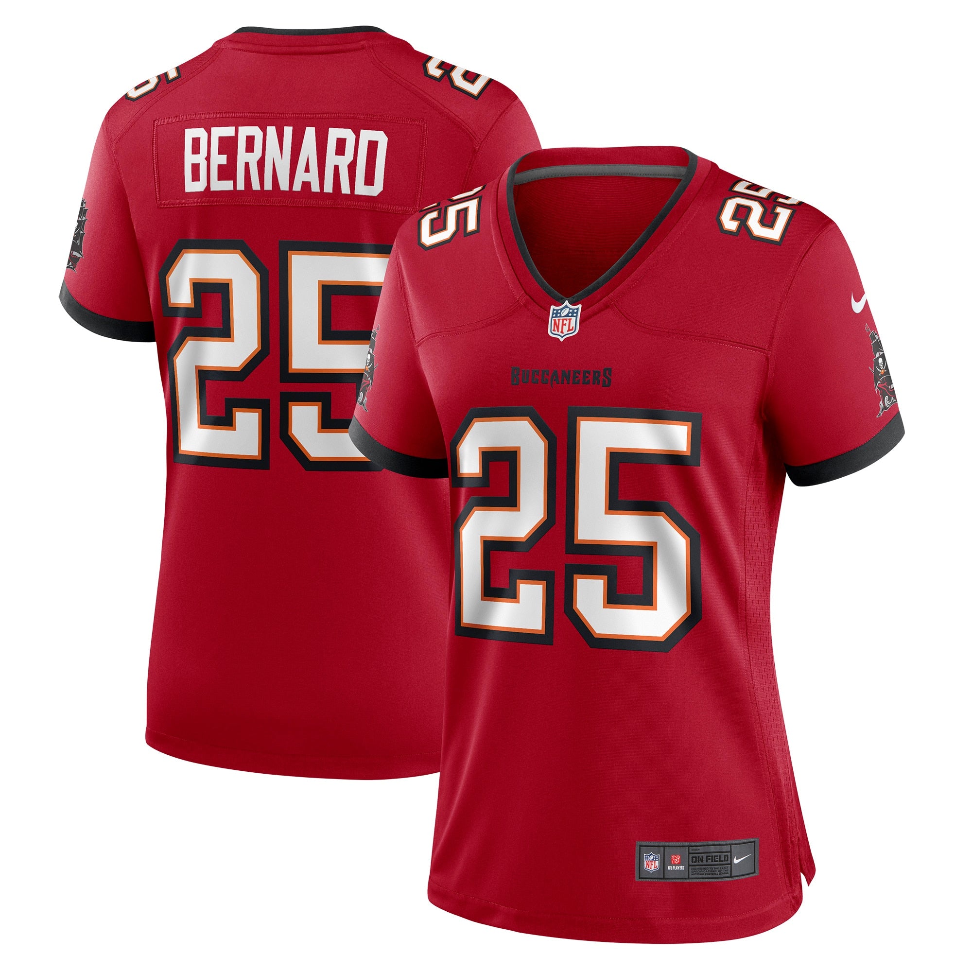 Giovani Bernard Tampa Bay Buccaneers Nike Women s Game Jersey   Red