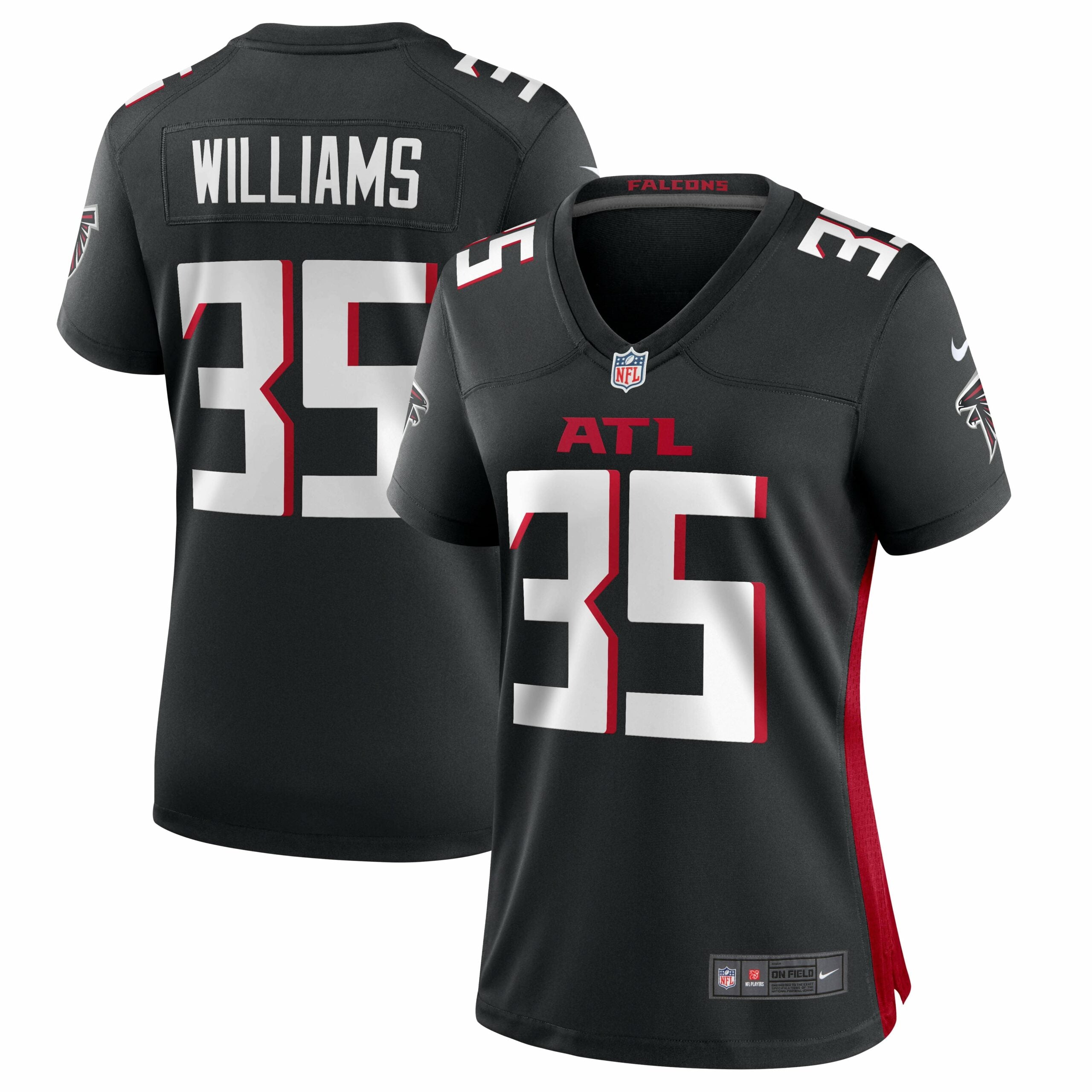 Women s Nike Avery Williams Black Atlanta Falcons Game Jersey