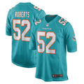 Men s Nike Elandon Roberts Aqua Miami Dolphins Game Player Jersey