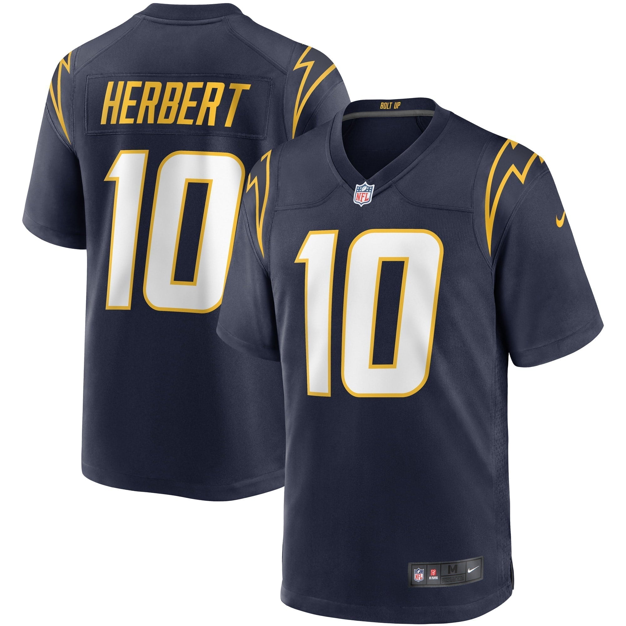 Men s Nike Justin Herbert Navy Los Angeles Chargers Game Jersey