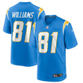 Mike Williams Los Angeles Chargers Nike Game Jersey   Powder Blue