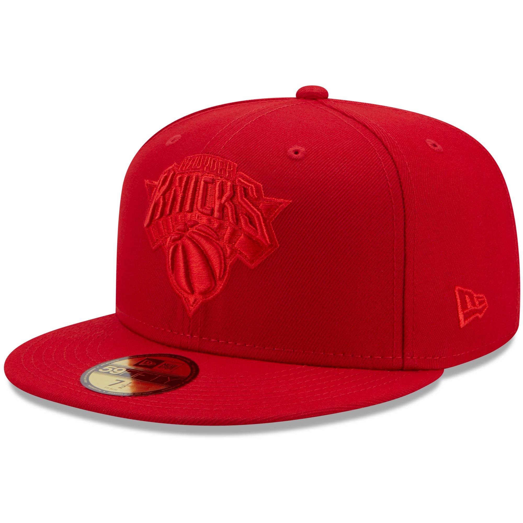 New York Knicks New Era Color Pack 59FIFTY Fitted Hat - Scarlet