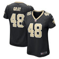 J.T. Gray New Orleans Saints Nike Women s Game Jersey   Black