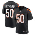 Shaka Heyward Cincinnati Bengals Nike Team Game Jersey    Black