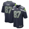 Men s Nike Noah Fant College Navy Seattle Seahawks Game Player Jersey