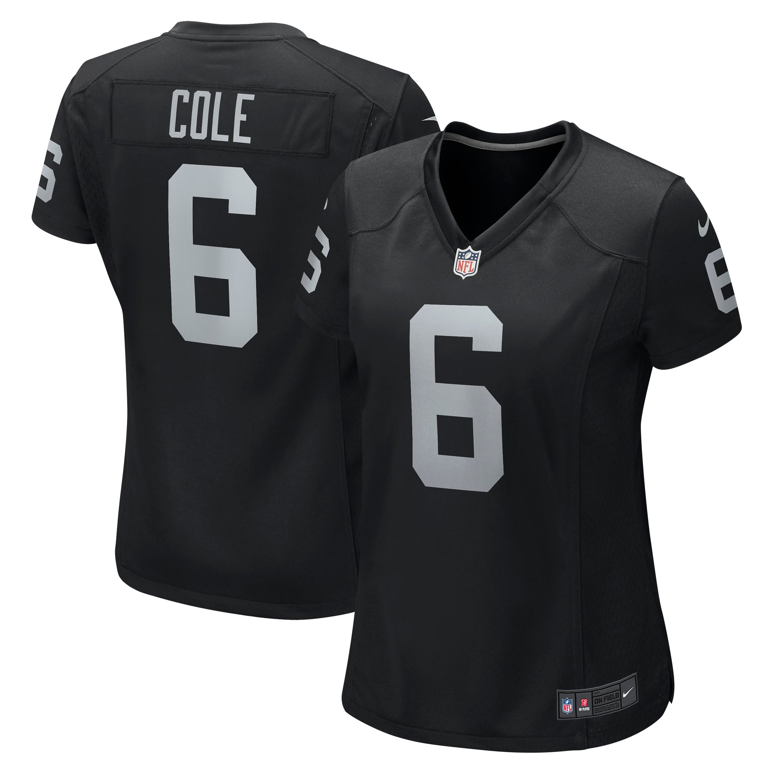 AJ Cole Las Vegas Raiders Nike Women s Game Jersey   Black