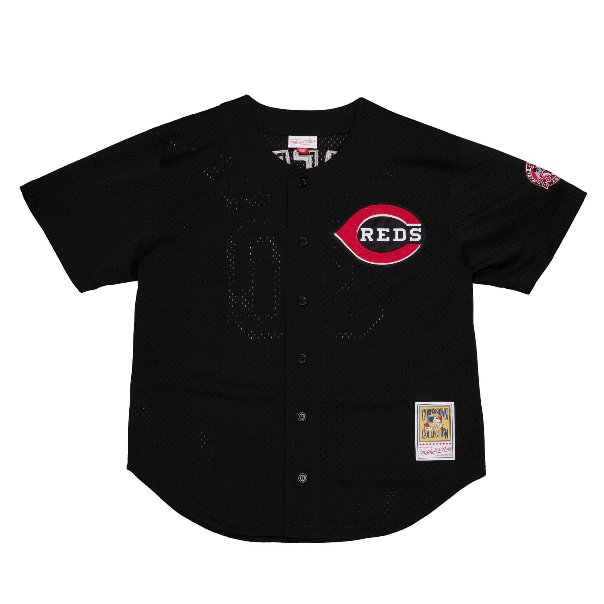 Authentic Ken Griffey Jr Cincinnati Reds 2000 Button Front Jersey