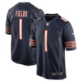 Justin Fields Chicago Bears Nike Youth Game Jersey   Navy