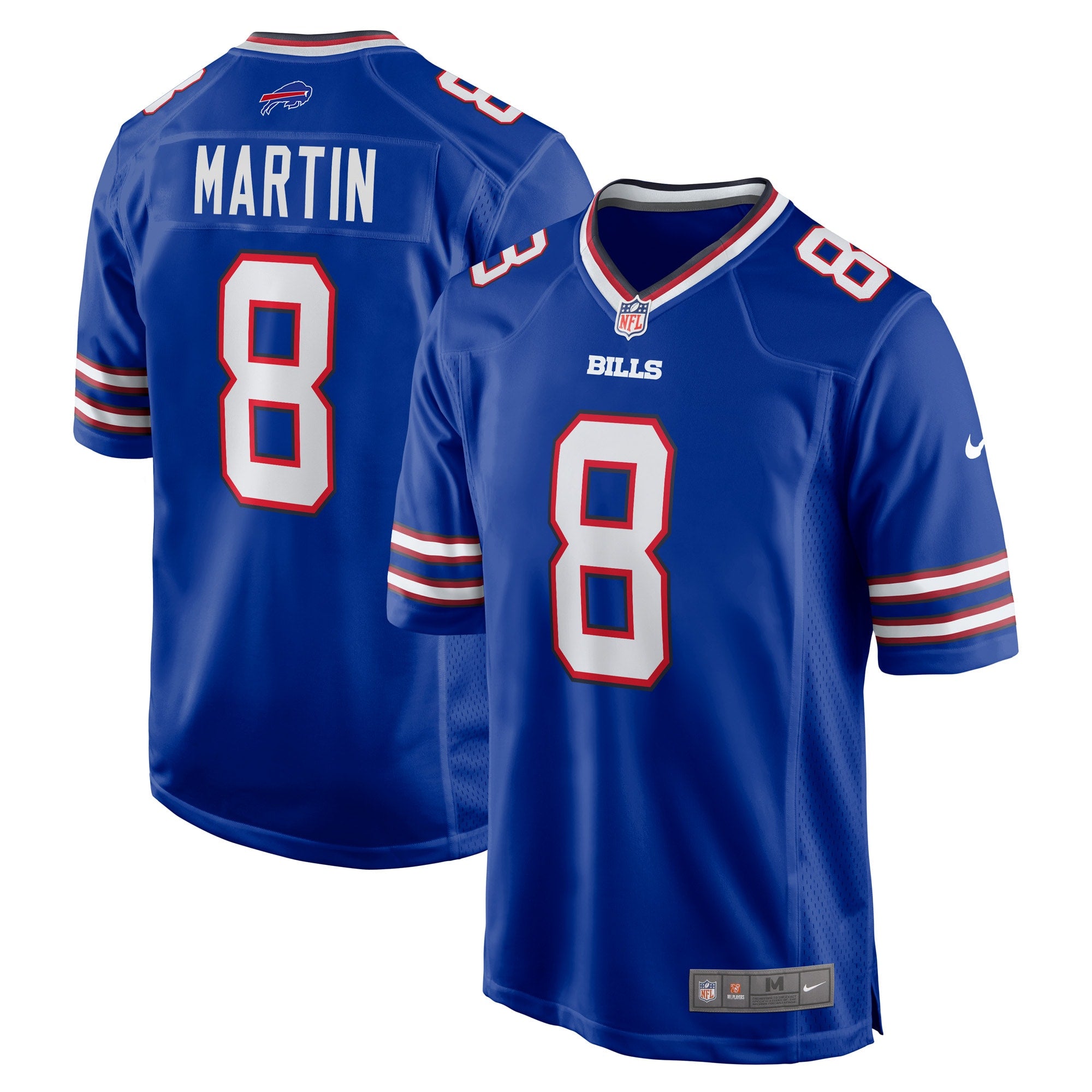 Sam Martin Buffalo Bills Nike Game Player Jersey   Royal