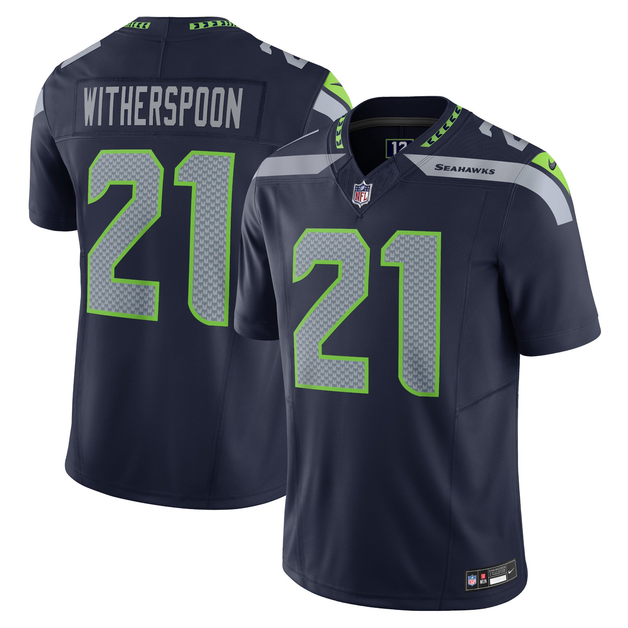 Devon Witherspoon Seattle Seahawks Nike Vapor F.U.S.E. Limited Jersey Navy