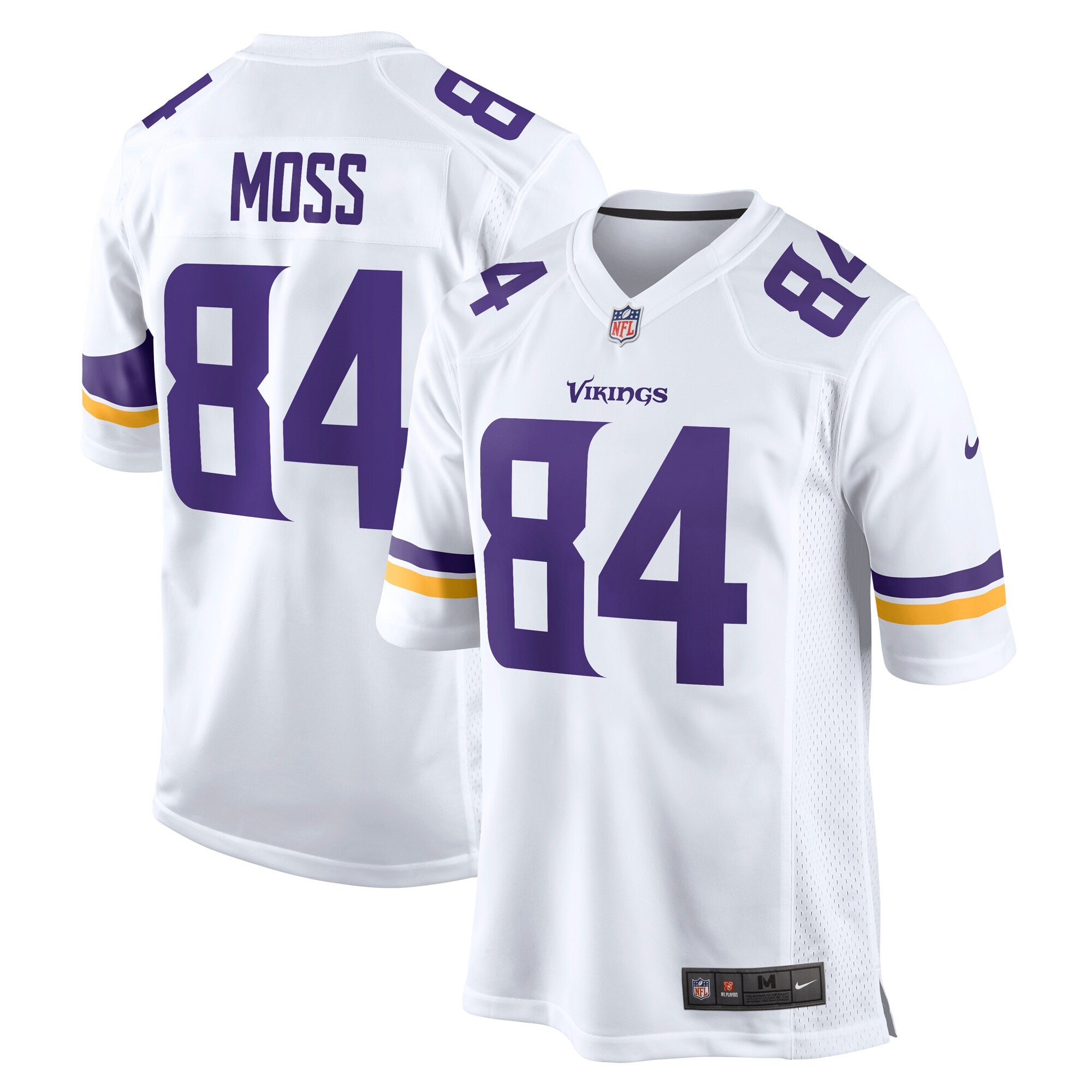 Randy Moss Minnesota Vikings Nike Retired Player Game Jersey   White