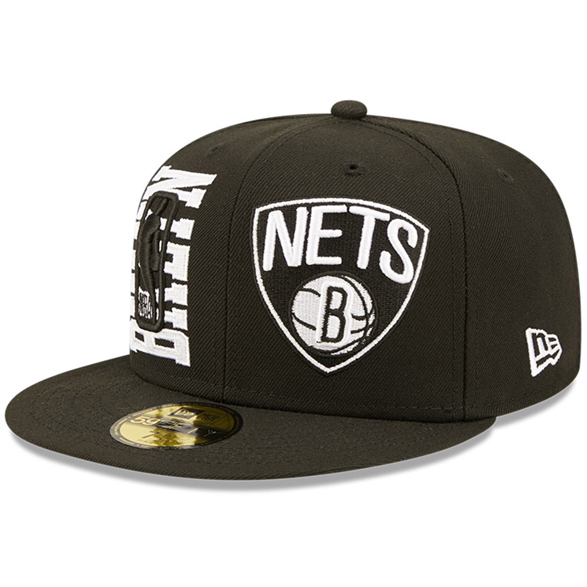 Brooklyn Nets New Era 2022 NBA Draft 59FIFTY Fitted Hat - Black/White