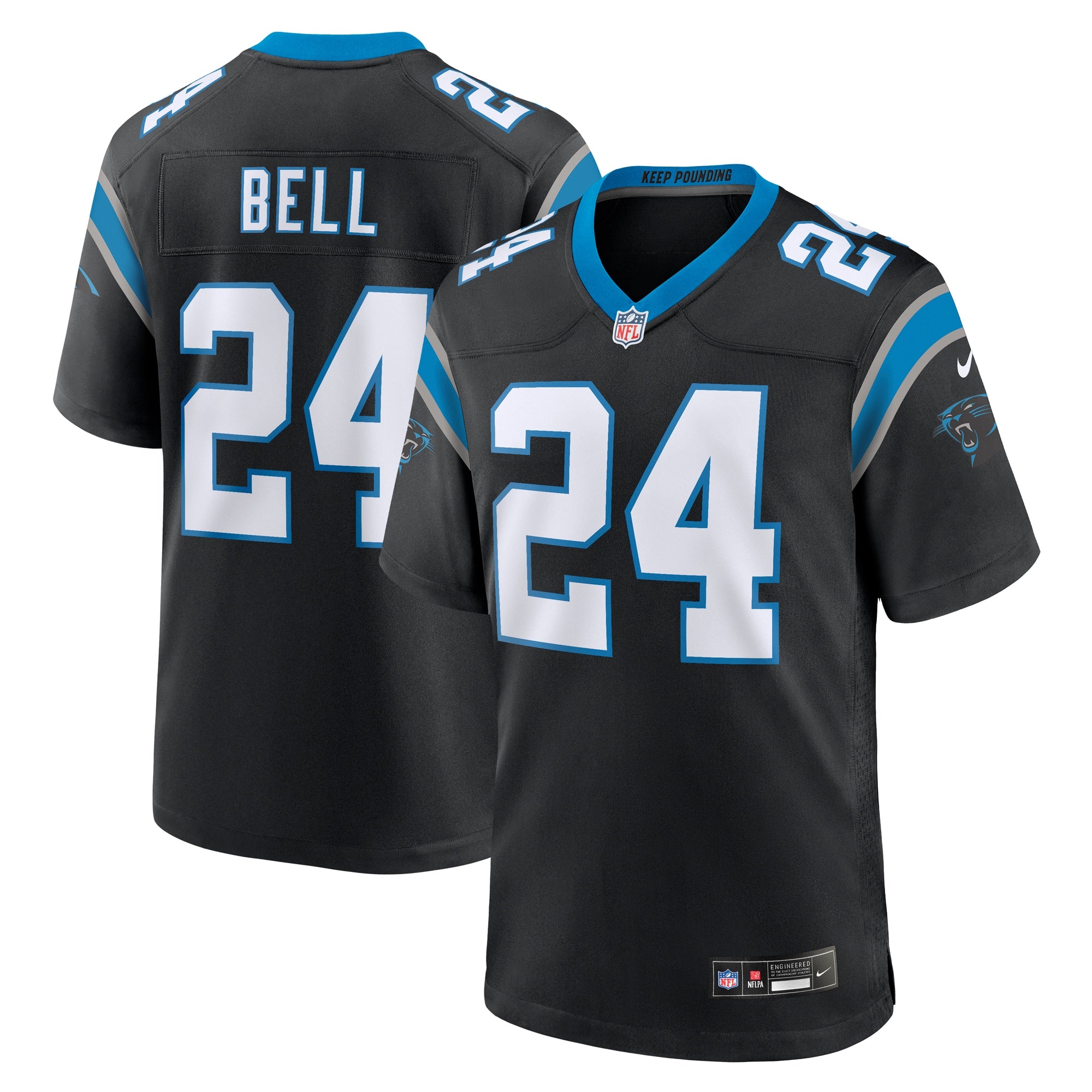 Vonn Bell Carolina Panthers Nike Game Player Jersey   Black