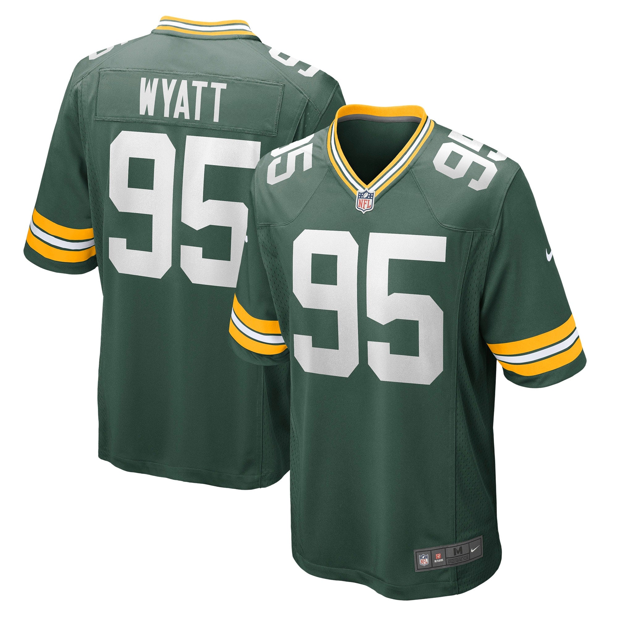 Devonte Wyatt Green Bay Packers Nike Player Game Jersey   Green