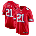 Jordans Poyer Buffalo Bills Nike Alternate Game Jersey   Red