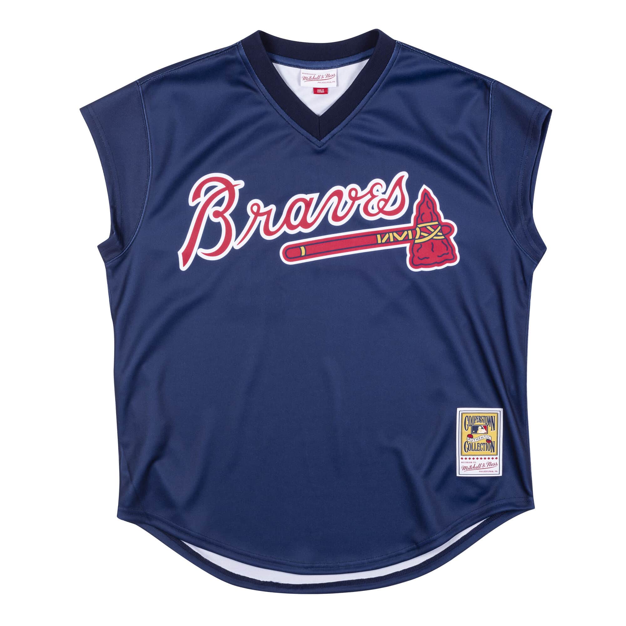 Authentic Turn Ahead The Clock Jersey Atlanta Braves 1999 Chipper Jones