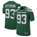 Quinton Jefferson New York Jets Nike Game Jersey   Green