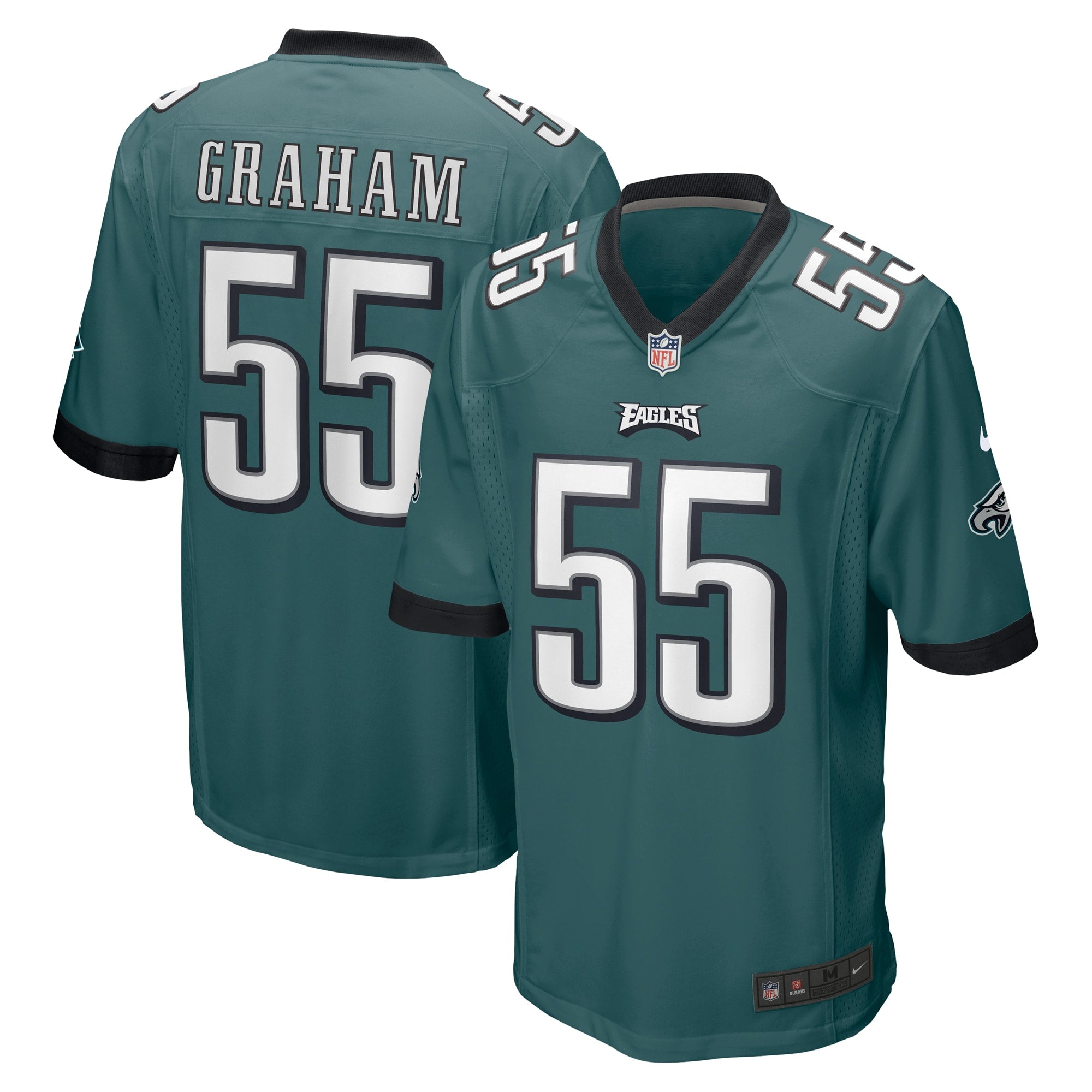 Brandon Graham Philadelphia Eagles Nike Game Jersey   Midnight Green