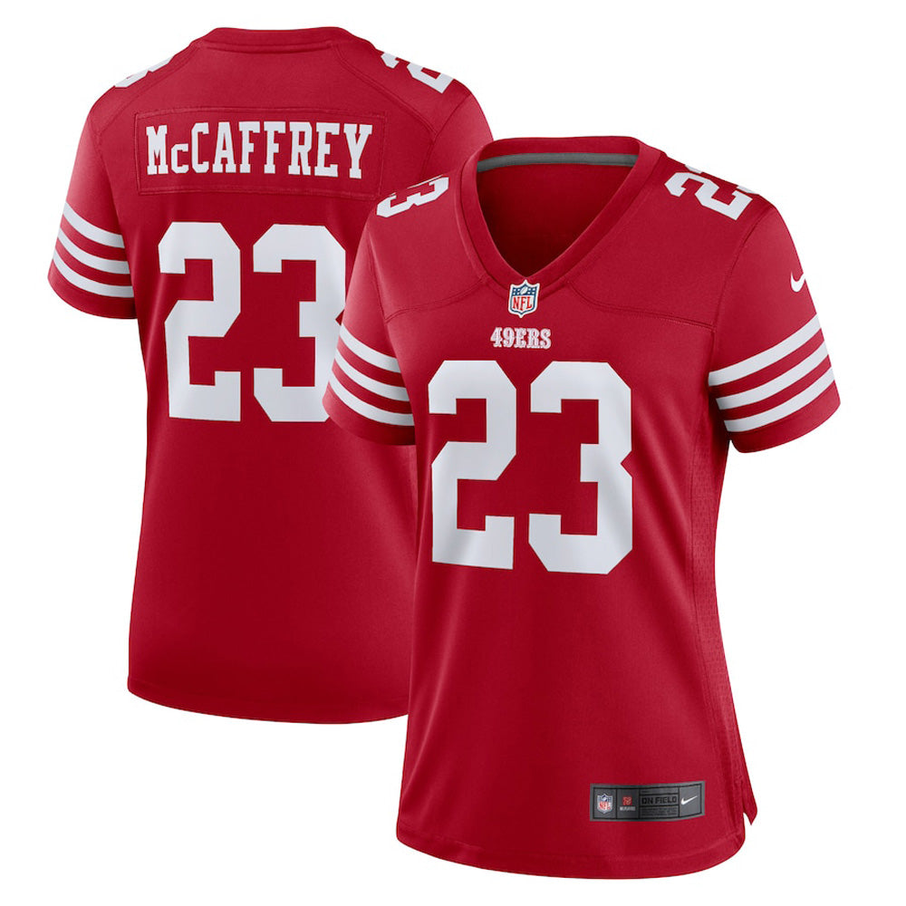 Women s San Francisco 49ers Christian McCaffrey Game Jersey   Scarlet