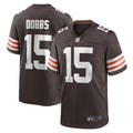 Men s Nike Joshua Dobbs Brown Cleveland Browns Game Jersey