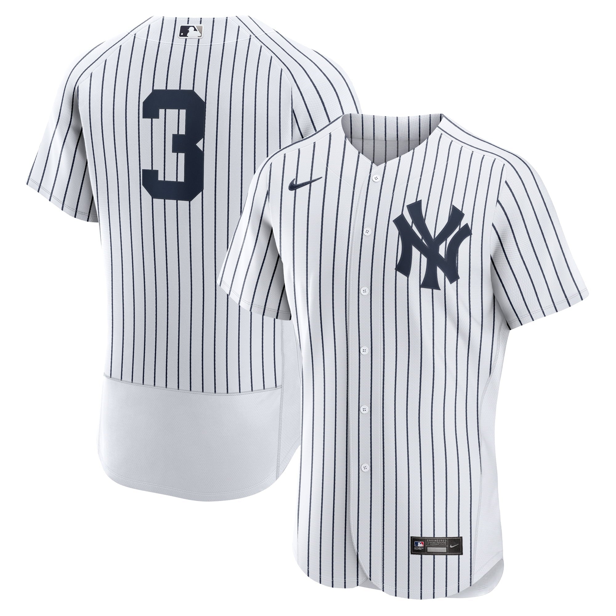 Men's Nike Babe Ruth White New York Yankees Home Authentic Retired Player Jersey