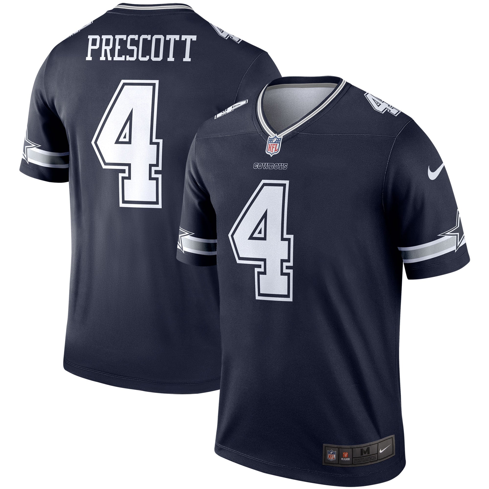 Dak Prescott Dallas Cowboys Nike Legend Player Jersey   Navy