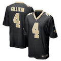 Men s Nike Blake Gilikin Black New Orleans Saints Game Player Jersey