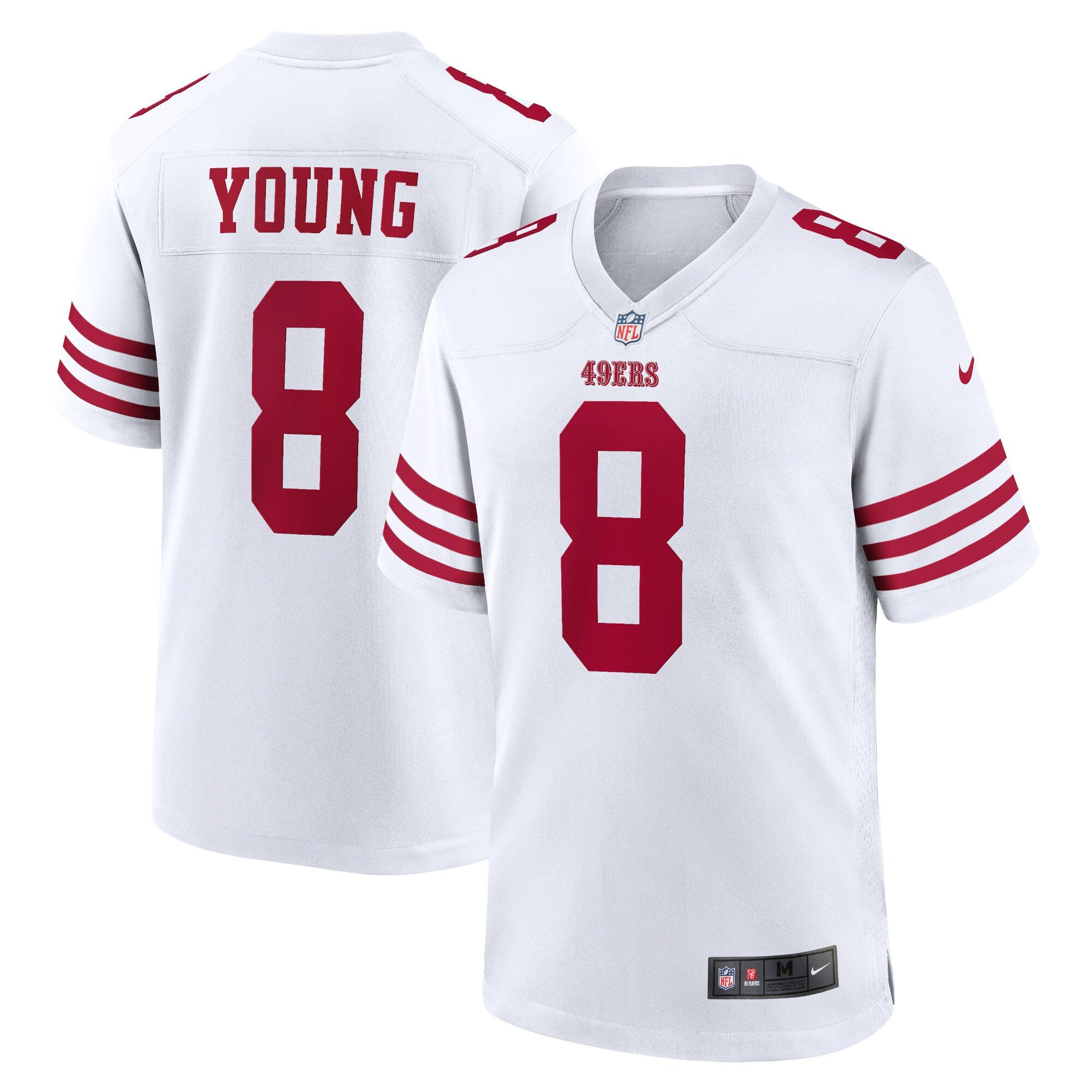 Steve Young San Francisco 49ers Nike Retired Player Game Jersey   White