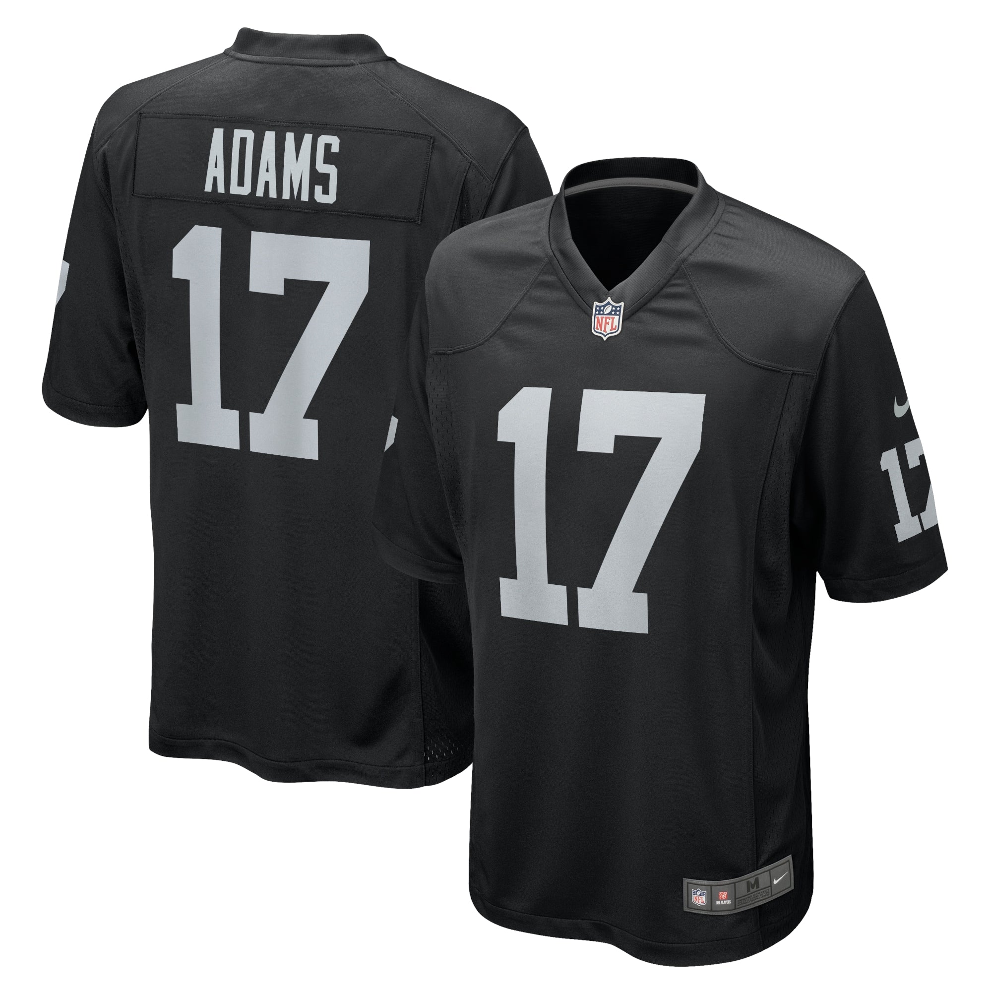Davante Adams Las Vegas Raiders Nike Youth Game Jersey   Black