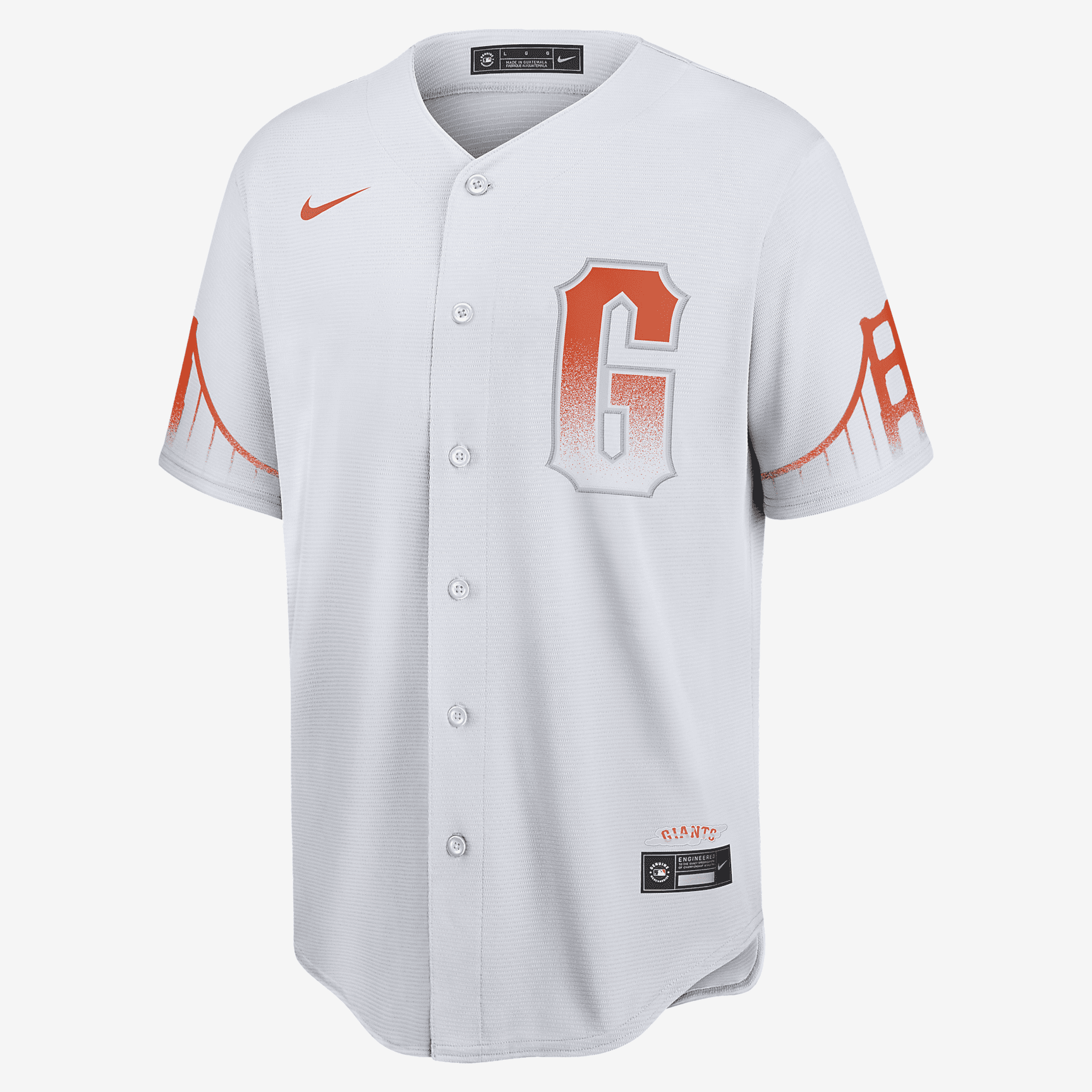MLB San Francisco Giants City Connect Men's Replica Baseball Jersey - White