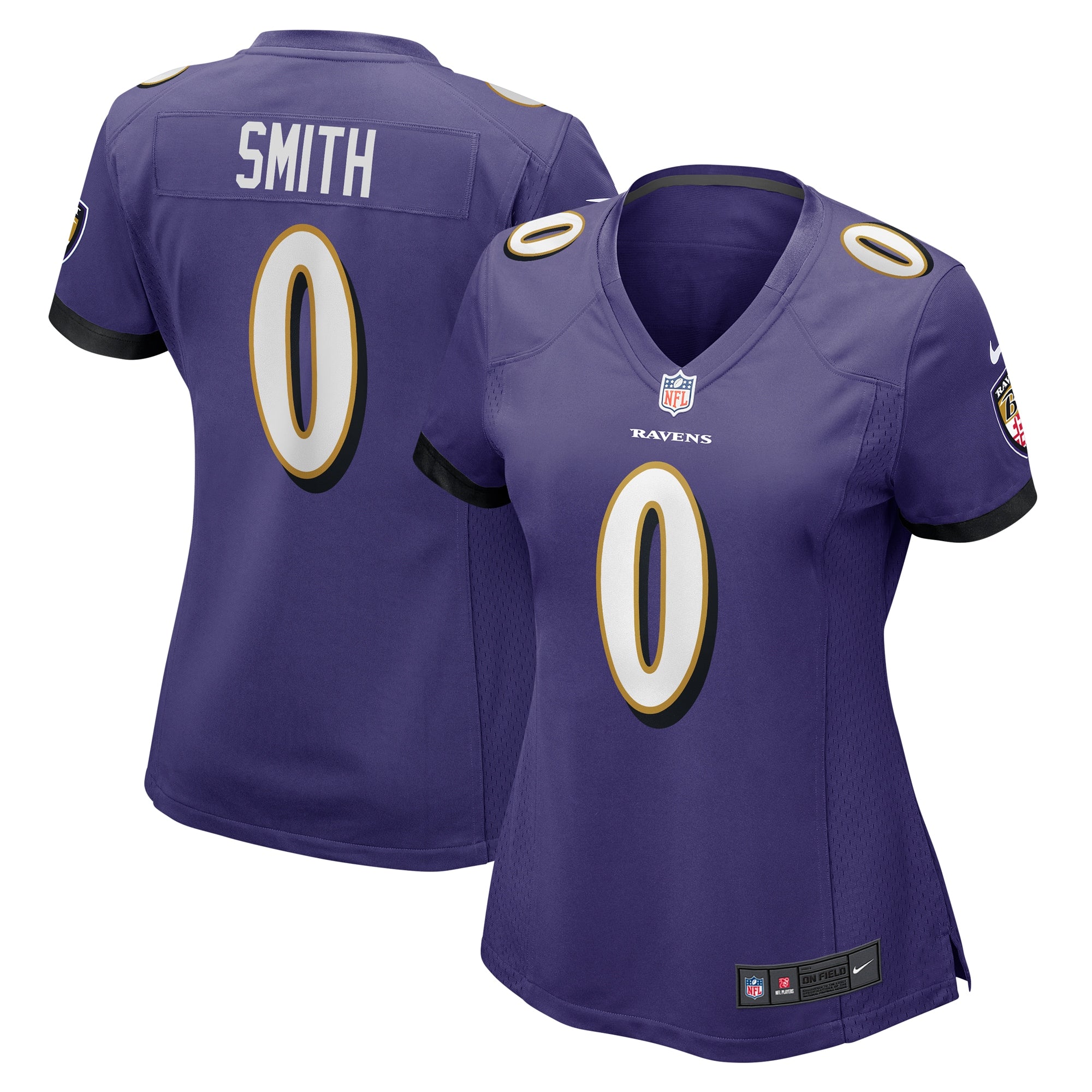 Roquan Smith Baltimore Ravens Nike Women s Team Game Jersey   Purple