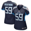 Sam Okuayinonu Tennessee Titans Nike Women s Home Game Player Jersey   Navy