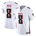 Men s Nike Kyle Pitts White Atlanta Falcons Vapor F.U.S.E. Limited Jersey