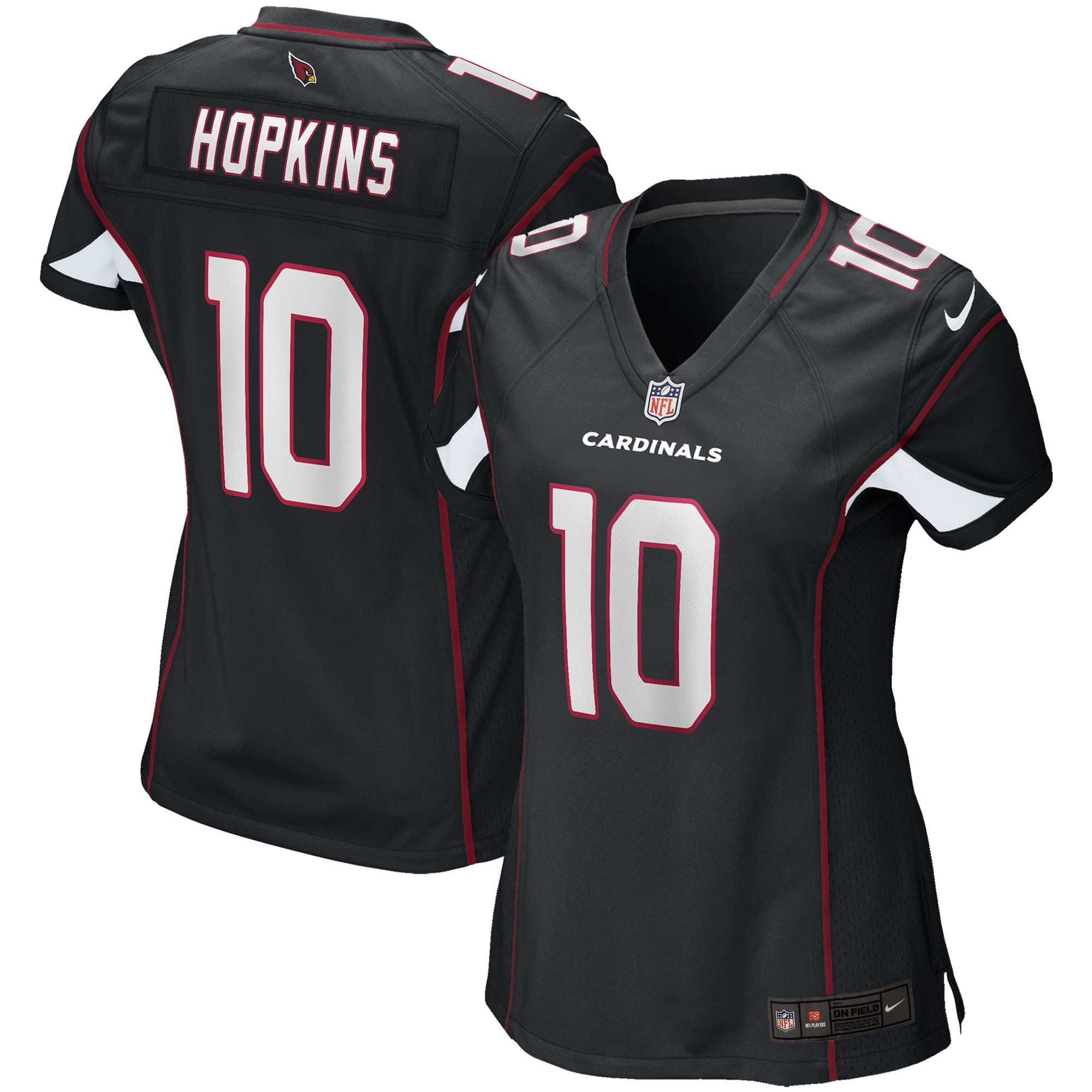 DeAndre Hopkins Arizona Cardinals Nike Women s Game Jersey   Black