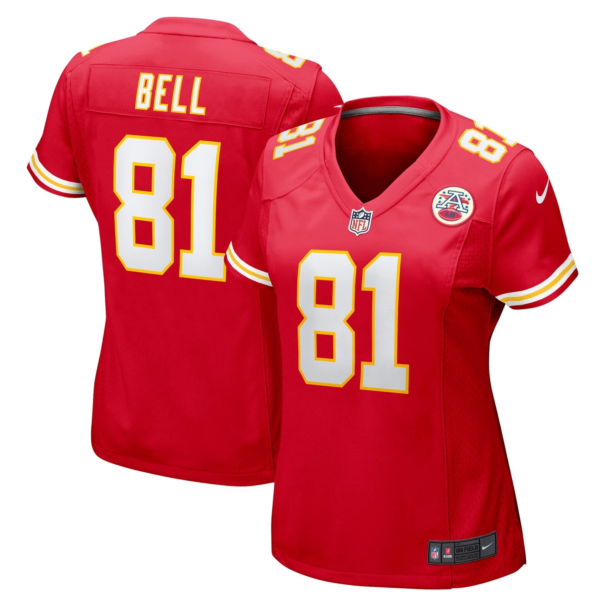Women s Nike Blake Bell Red Kansas City Chiefs Game Player Jersey